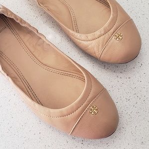 Tory burch nude flats 8.5